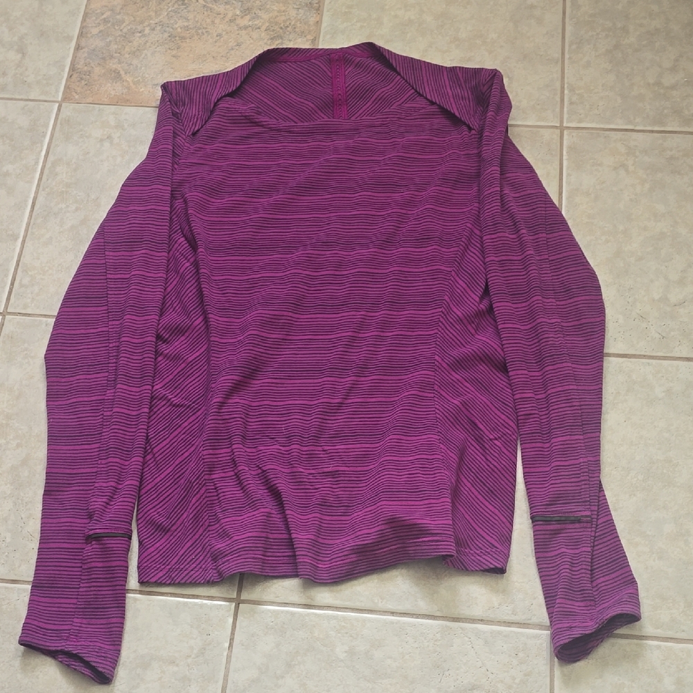 lululemon athletica Purple Long Sleeve Top